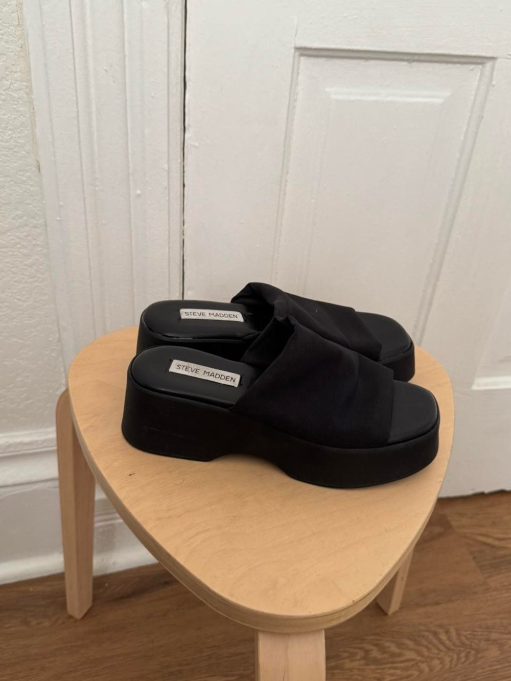 Vintage Steve Madden Slinky30 Chunky Platform Slip On Y2K / 90s Made in Italy